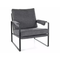 Krēsls FOCUS BREGO tumši pelēks Krēsls FOCUS BREGO tumši pelēks